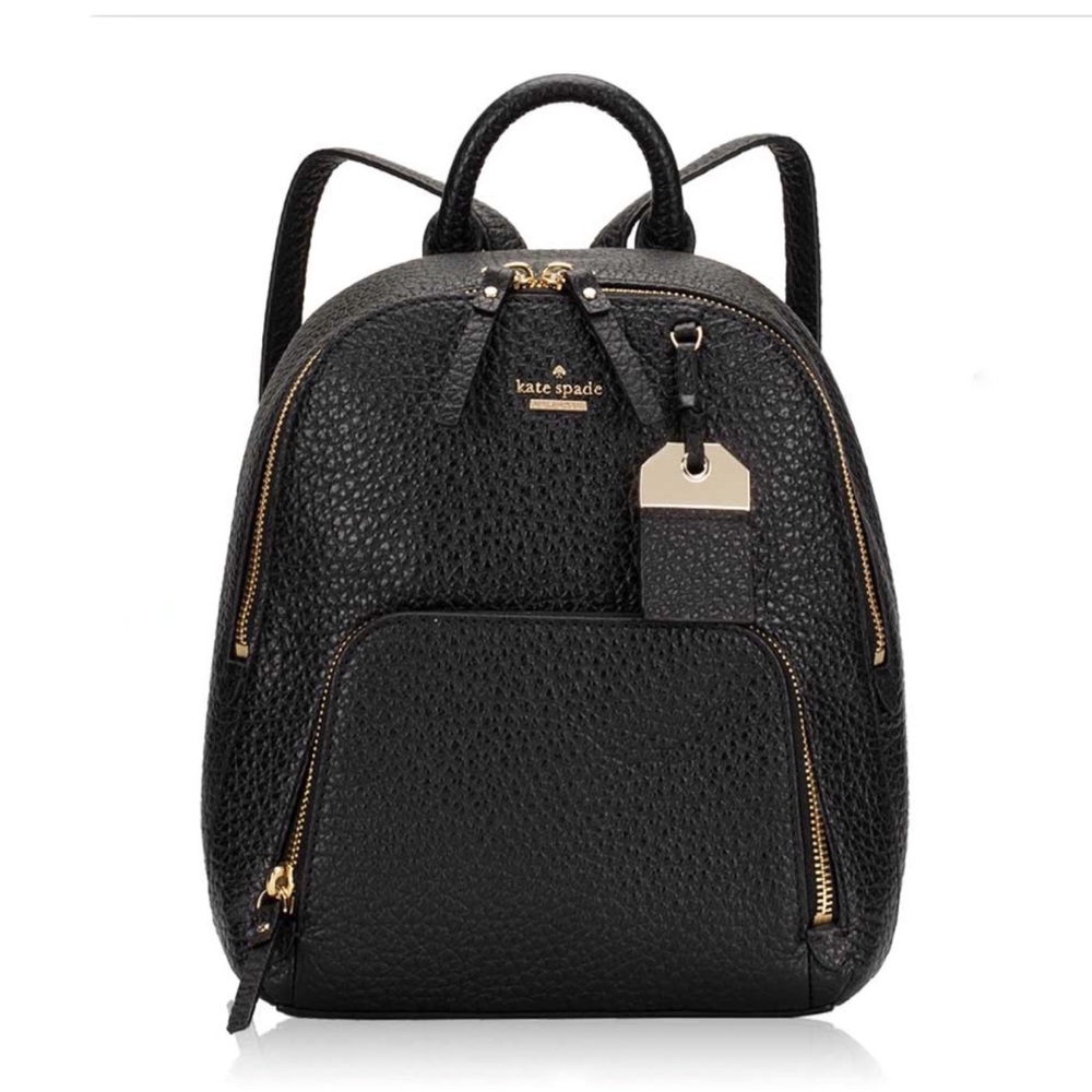 Kate Spade Caden Leather Backpack - Picture 1 of 8
